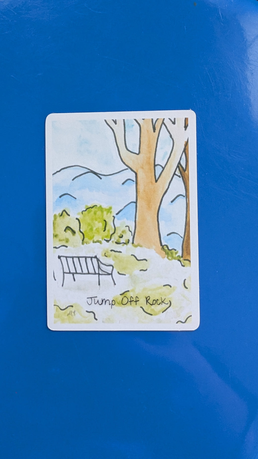 Jump Off Rock Magnet