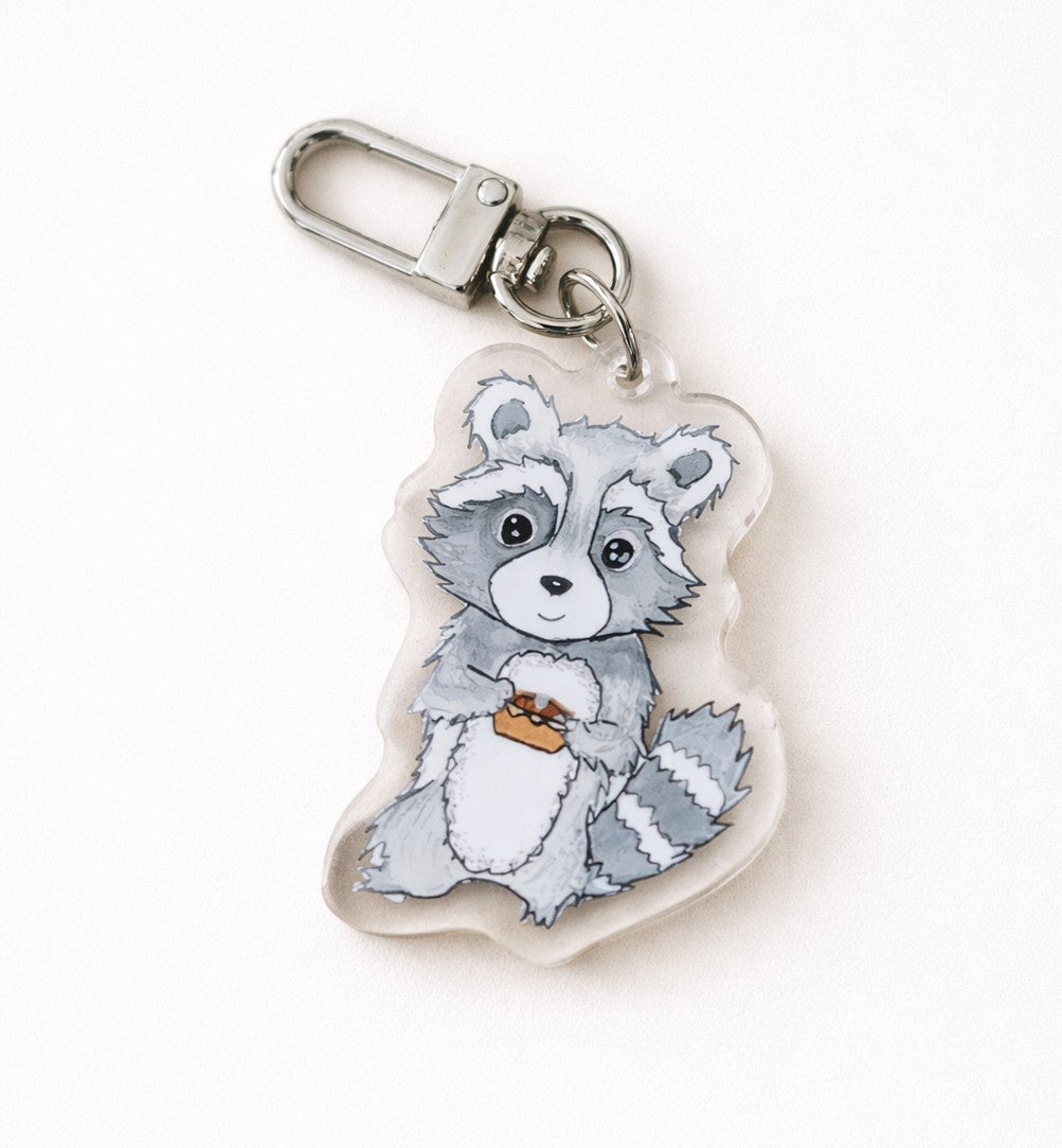 Raccoon Keychain