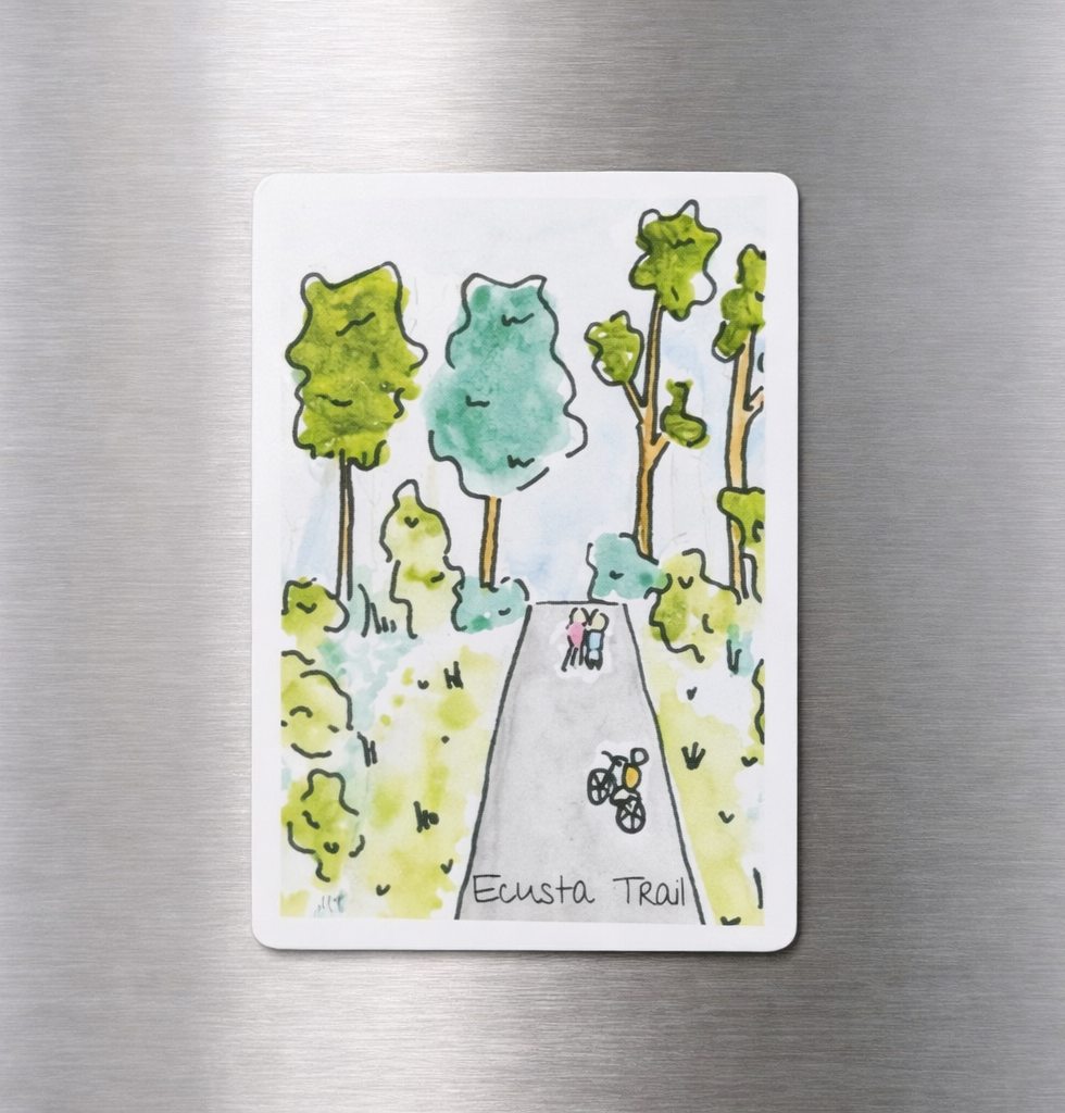 Ecusta Trail Magnet